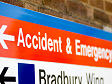 Accident sign
