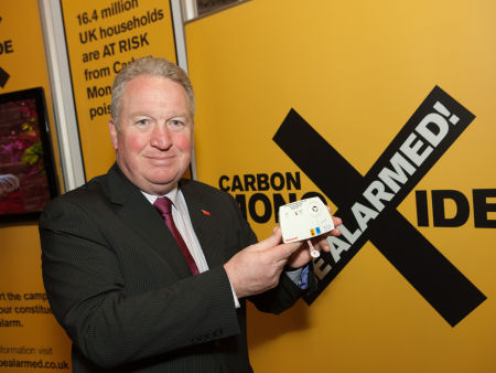 Mike Penning backs the ‘Carbon Monoxide – Be Alarmed!’ campaign