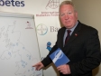 Mike Penning backs the International Diabetes Federation campaign aimed at encouraging people to get tested for diabetes