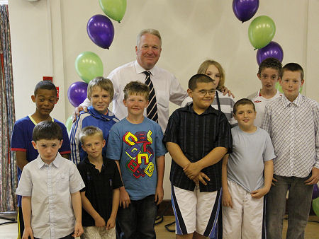 Mike attends the Dreamkeepers Graduation