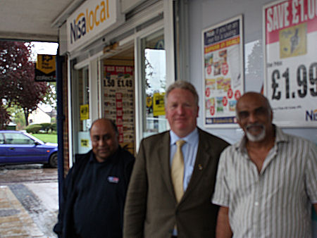 Mike visits Nisa Local in Crabtree Lane