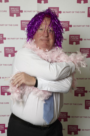 Mike Penning 'Wears it Pink' to fund a cure for breast cancer