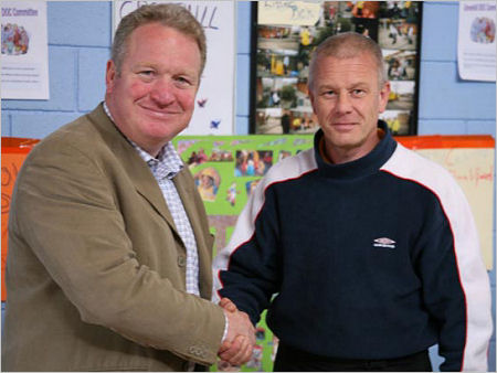 Mike Penning attends the DCVS Grovehill Awareness Day